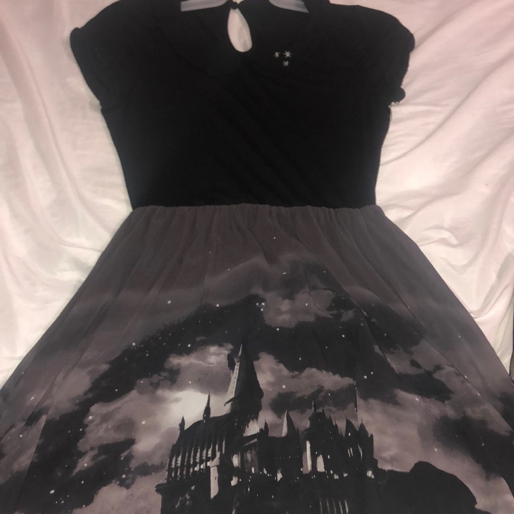 Harry Potter pattered skirt mini dress
